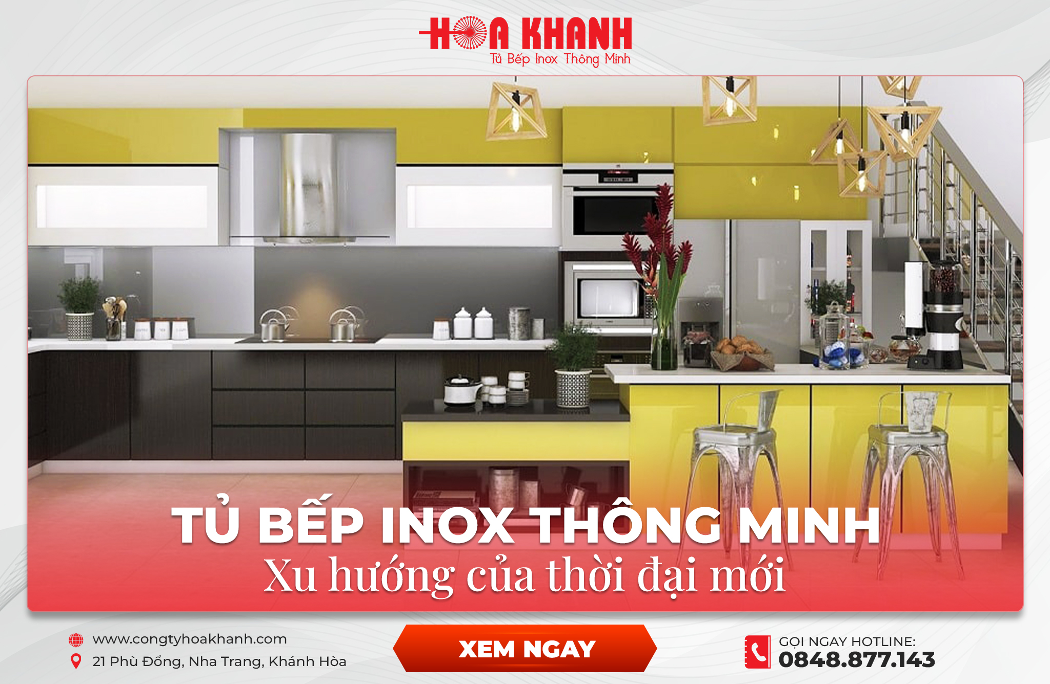 tủ bếp inox thông minh - xu hướng của thời đại mới