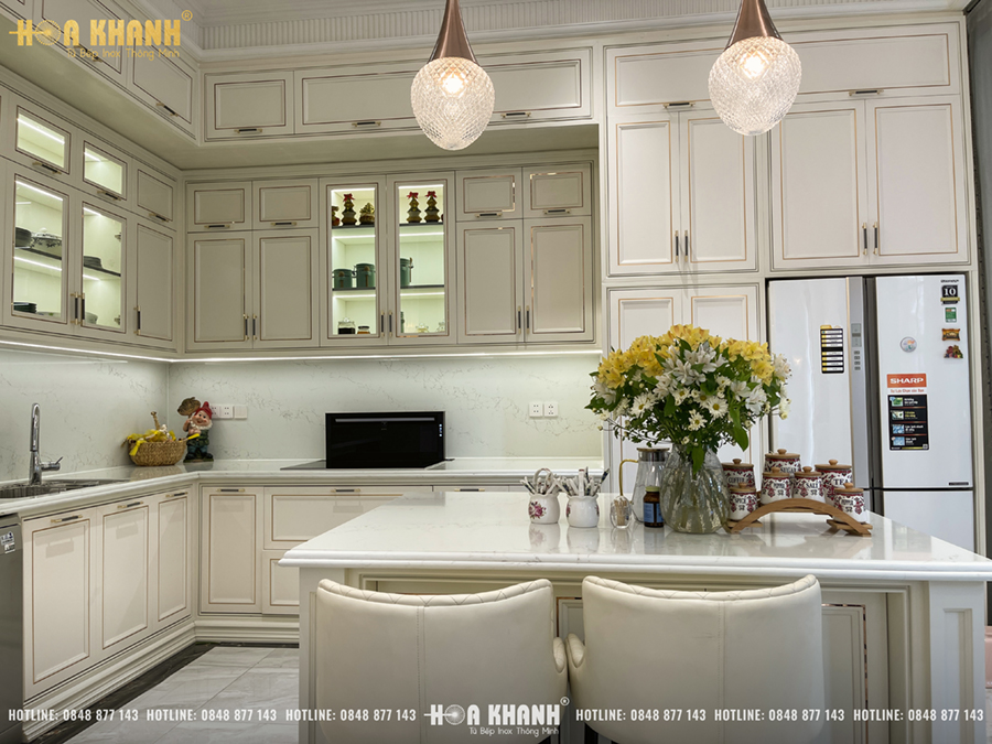 tủ bếp chị Giang