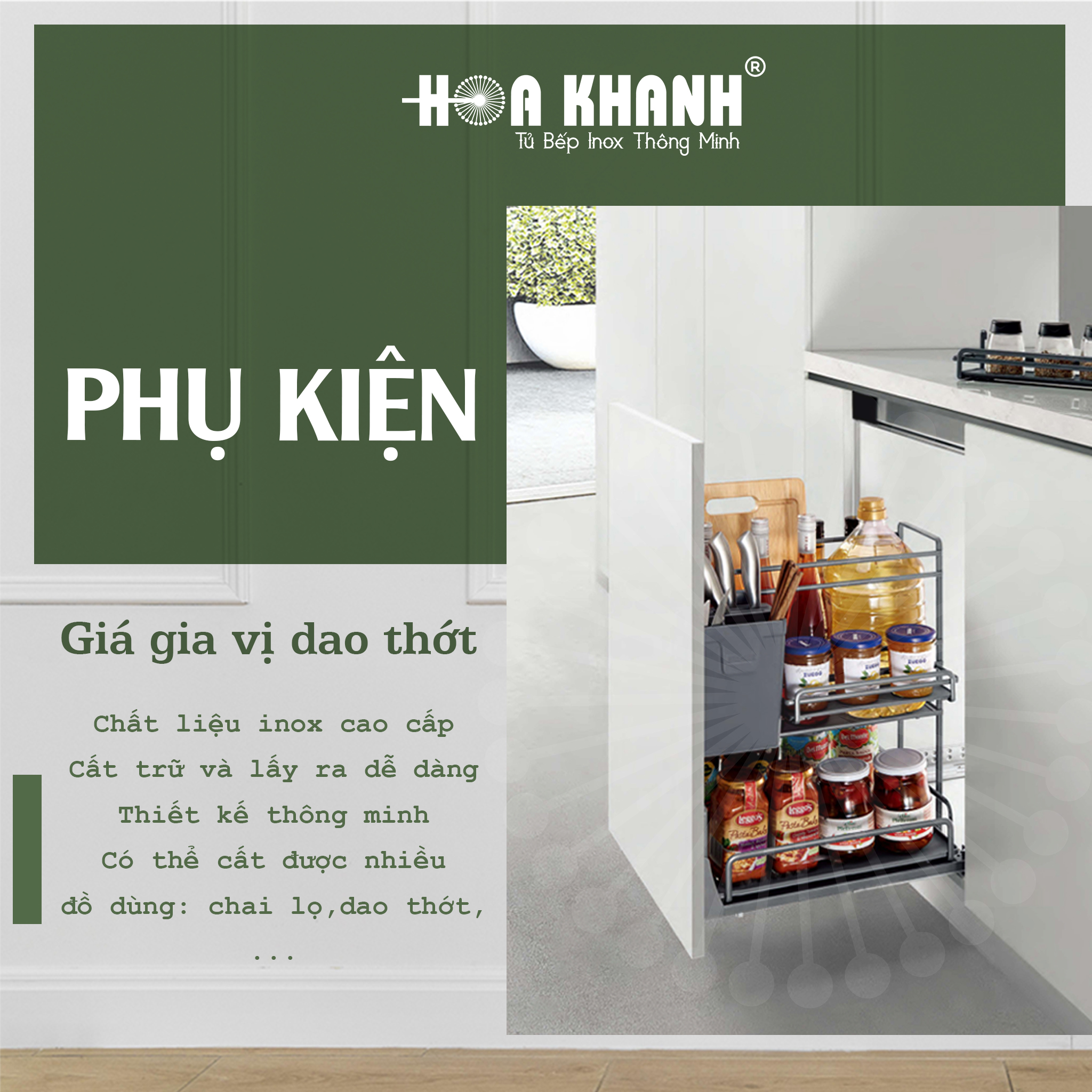 phụ kiện tủ bếp