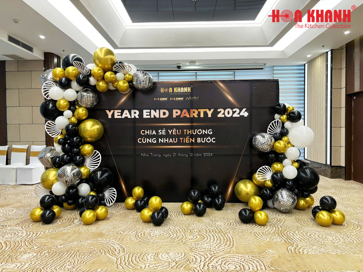 Background year end party