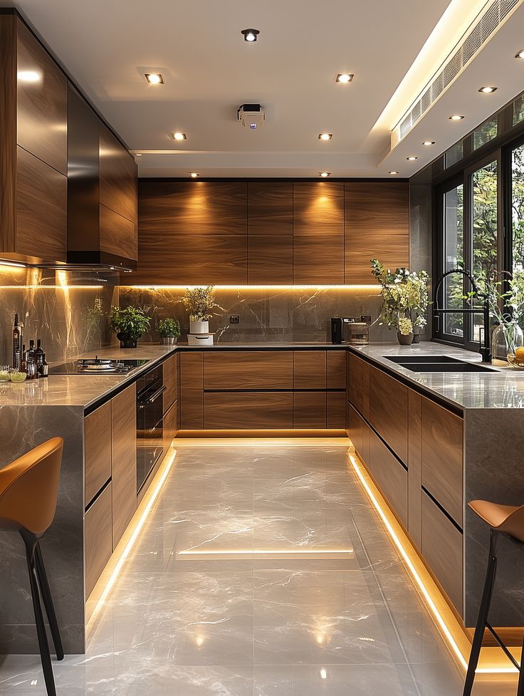 tủ bếp cánh acrylic